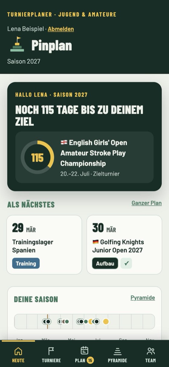 Jeden Tag im Blick: Heute